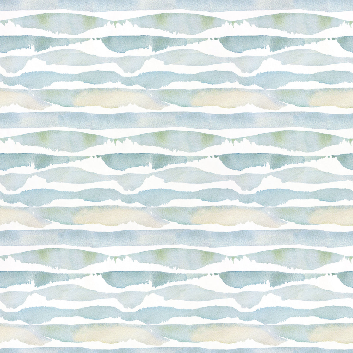 Watercolor Coastal Stripes | Weekend Getaway